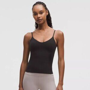 lululemon Align Waist-Length Cami A/B Black Size 6 NWT